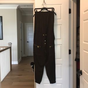 Michael Kors strapless jumpsuit